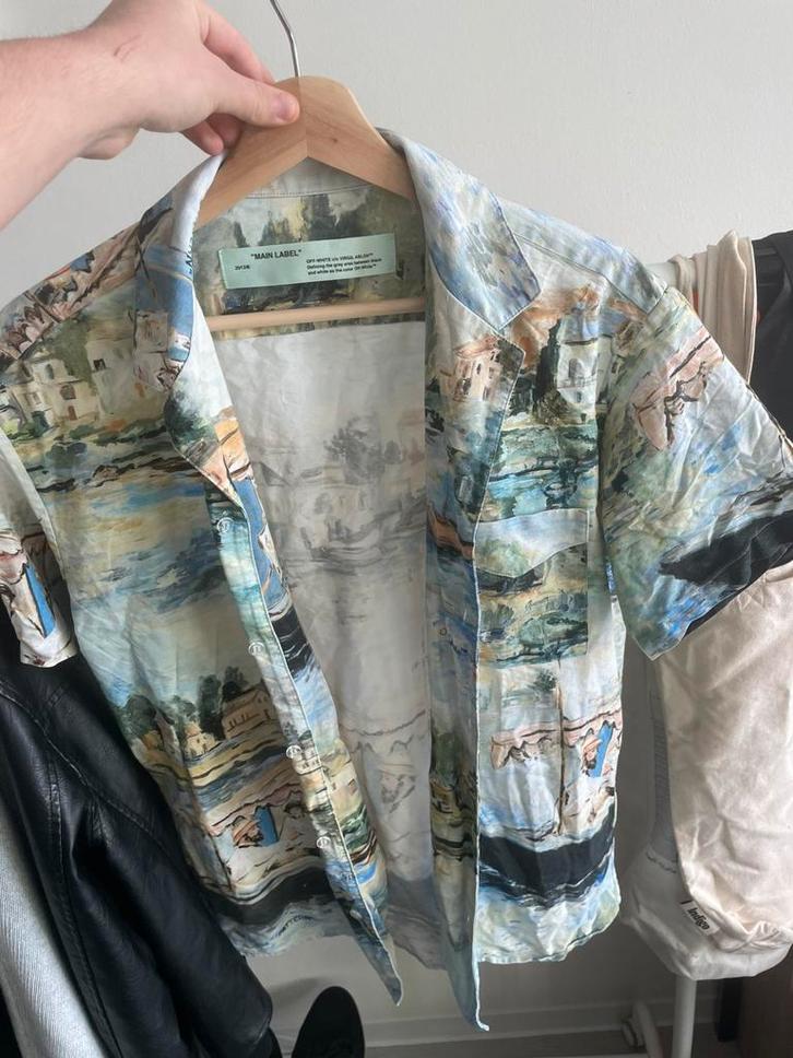 Off white limited edition summer collections, Kleding | Dames, Jassen | Zomer, Zo goed als nieuw, Maat 38/40 (M), Wit, Ophalen