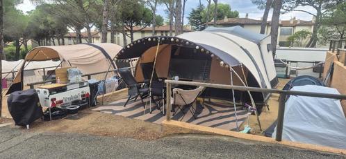 Cabanon Manga 2010 | Bermkeuken | Zonneluifel | BOVAG 2027, Caravans en Kamperen, Vouwwagens, Cabanon, meer dan 6, Beige, Ophalen