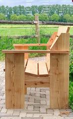 Douglas houten tuinbank met ergonomische zit, Ophalen, Info@wootscreations.nl, Nieuw, Brabantweg 7