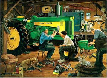 Wandbord John Deere beschikbaar voor biedingen