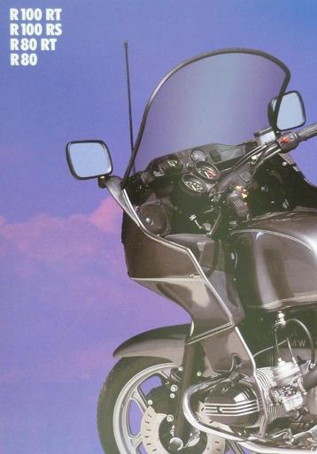 Folder BMW R100RT/ R100RS/ R80RT/ R80 10/ 1989 beschikbaar voor biedingen