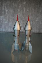 Raket USA Spaarpot Vintage Space age Zie Video voor werking, Ophalen of Verzenden