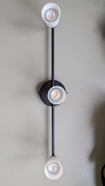 Ikea Basisk lamp, zwart gespoten + smart lampen, Ophalen, Gebruikt, Metaal, Modern