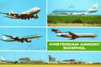 Schiphol -Amsterdam -KLM Airport  voor € 1,00, Verzenden, Zo goed als nieuw, Kaart, Foto of Prent