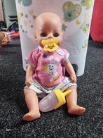 Kleine Babyborn pop met accessoires, Ophalen of Verzenden, Gebruikt, Babypop