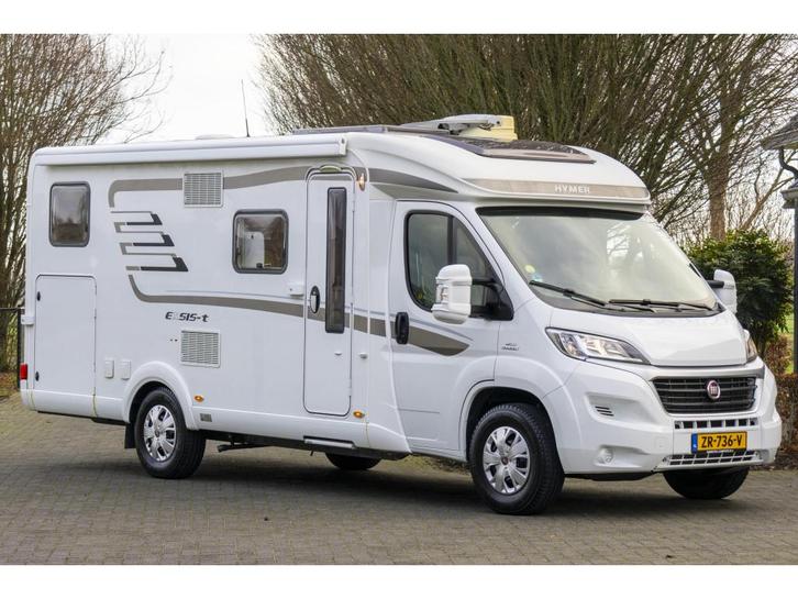 Hymer Exsis-T 588 EX Enkele bedden Automaat Slechts 63dkm, Caravans en Kamperen, Campers, Bedrijf, tot en met 2, Half-integraal