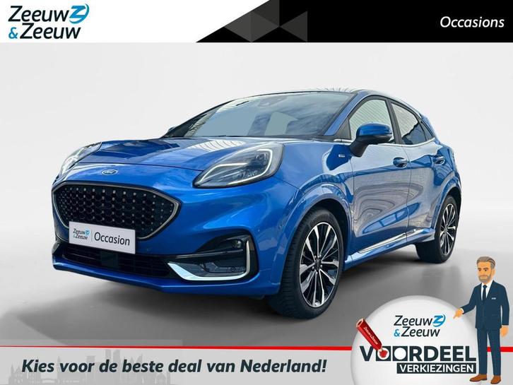 Ford Puma 1.0 EcoBoost Hybrid ST-Line X Vignale | Dealer ond, Auto's, Ford, Bedrijf, Te koop, Puma, ABS, Achteruitrijcamera, Airbags