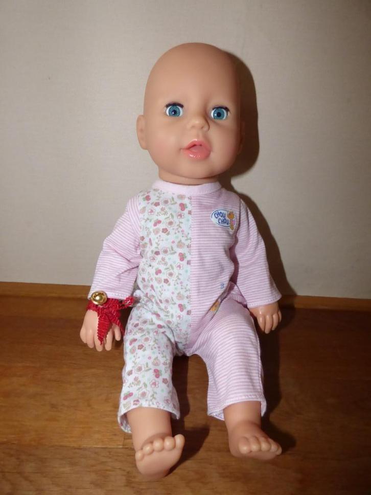 Lieve Chou Chou pop, Kinderen en Baby's, Speelgoed | Poppen, Gebruikt, Babypop, Ophalen of Verzenden