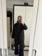 Loavies Tussenjas Zwart Lang - Maat S, Kleding | Dames, Jassen | Zomer, Zwart, Ophalen of Verzenden, Loavies, Maat 36 (S)