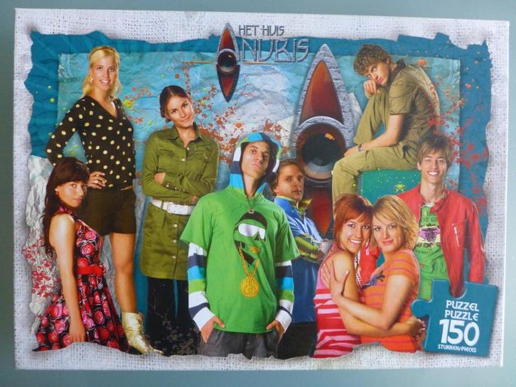 Studio 100 puzzel 150 stukjes Het huis van Anubis, Kinderen en Baby's, Speelgoed | Kinderpuzzels, Zo goed als nieuw, 6 jaar of ouder