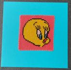 kaart met geborduurd Tweety (1817), Ophalen of Verzenden, Nieuw, Overige thema's