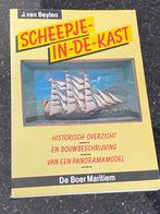 Scheepje-in-de-kast modelbouw scheepvaart  Bouwbeschrijving, Boek of Tijdschrift, Ophalen of Verzenden, Zeilboot, Zo goed als nieuw