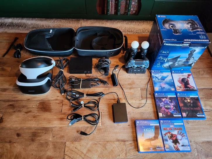 Playstation PSVR XXXL Experience, complete set PS4 / PS5, Spelcomputers en Games, Virtual Reality, Zo goed als nieuw, Sony PlayStation