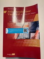 Privaatrecht Vastgoed - Theorieboek 2023/2024, Boeken, Studieboeken en Cursussen, Ophalen of Verzenden, Zo goed als nieuw, HBO