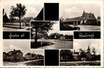 Groeten uit Haulerwijk - 2 ansichtkaarten (1961), Verzamelen, Ansichtkaarten | Nederland, Verzenden, 1960 tot 1980, Gelopen, Friesland