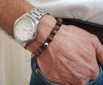 Heren / Mannen Armband Tijgeroog Edelsteen, Met edelsteen, Bruin, Verzenden, Nieuw