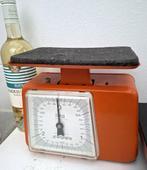 vintage oranje Stube keukenweegschaal retro jaren 60,70, Huis en Inrichting, Ophalen of Verzenden, Gebruikt