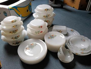 Arcopal Servies met Fruitmotief beschikbaar voor biedingen