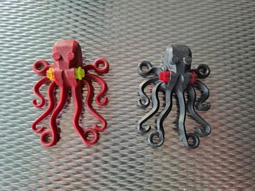 2x Lego octopus