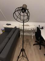 Industriële lamp bronze kleur, Huis en Inrichting, Lampen | Vloerlampen, Ophalen, Zo goed als nieuw, Metaal, 150 tot 200 cm