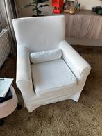 ikea ektorp creme wit fauteuil stoel, Ophalen of Verzenden, Zo goed als nieuw, 75 tot 100 cm, 50 tot 75 cm