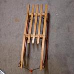 Vintage Davis Houten Slee, Kinderen en Baby's, Speelgoed | Buiten | Sleeën, Ophalen, Gebruikt, Hout