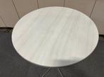 Instelbare bartafel met knop diameter 80xH65-107 cm, 1 st, Huis en Inrichting, 50 tot 100 cm, Gebruikt, Rechthoekig, Metaal