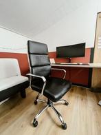 Bureaustoel zwart, in hoogte verstelbaar, Huis en Inrichting, Bureaustoelen, Zo goed als nieuw, Zwart, Ophalen