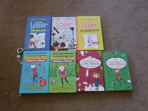 Het  leven  van   een  Loser,   Lotte  Wirwar , Brugpiepers., Boeken, Kinderboeken | Jeugd | 10 tot 12 jaar, Zo goed als nieuw