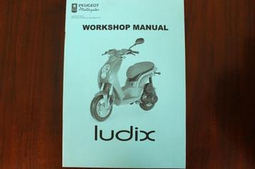 Peugeot Ludix 2004 scooter workshop manual beschikbaar voor biedingen