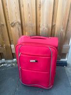 Roze Koffer met Wieltjes, Overige materialen, Gebruikt, 50 tot 60 cm, Ophalen of Verzenden