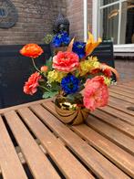 Tulpenvaas met Zijden bloemen Luxe Set Zijde, Ophalen of Verzenden, Nieuw