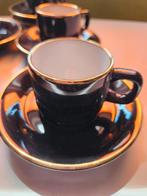 Vintage espresso- en  koffiekopjes van Delaunay, Huis en Inrichting, Keuken | Servies, Ophalen of Verzenden, Porselein, Overige stijlen