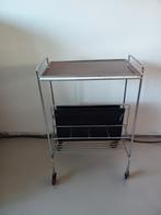 Vintage lectuurbak trolley drank/fleshouder, Ophalen of Verzenden, Gebruikt