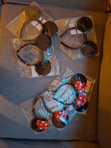 Minnie & Mickey Diadeem Set - 6 stuks! beschikbaar voor biedingen