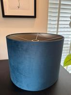 Prachtige grote chique lampenkamp 40x30 cm, Huis en Inrichting, Lampen | Lampenkappen, Ophalen, 25 tot 50 cm, Blauw, Rond
