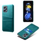 Back Cover + Screenprotector voor Xiaomi Poco F6 _ Groen, Verzenden, Nieuw, Hoesje of Tasje