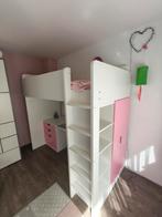 Ikea SMÅSTAD hoogslaper roze, Kinderen en Baby's, Kinderkamer | Stapelbedden en Hoogslapers, Ophalen, Zo goed als nieuw, Hoogslaper