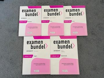 Examenbundels VMBO GT/MAVO 2018/2019 beschikbaar voor biedingen