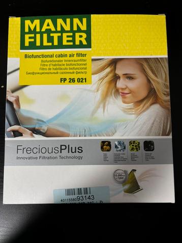Mann Filter interieurfilter FP 26 021 Seat/VW