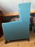 Vintage Fauteuil met Stof Bekleding, Huis en Inrichting, Fauteuils, Ophalen, Gebruikt, Stof, 75 tot 100 cm