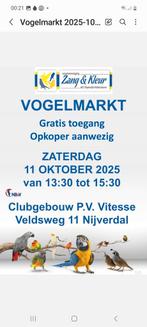 Vogelmarkt nijverdal, Dieren en Toebehoren, Vogels | Overige Vogels, Meerdere dieren