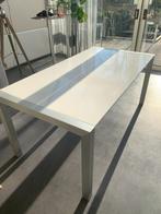 Hoogglans eettafel, Huis en Inrichting, Tafels | Eettafels, Ophalen, Gebruikt, 200 cm of meer, 50 tot 100 cm