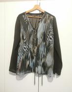 Blouse blauwteinten maat L, Maat 38/40 (M), Blauw, Tramontana, Ophalen of Verzenden