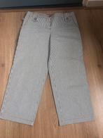 Mandarin&mint gestreepte aparte broek 3 zwart wit rood, Kleding | Dames, Mandarin and mint, Maat 42/44 (L), Ophalen of Verzenden