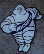 Michelin paragon bord zwaar emaillen reclame showroom borden, Reclamebord, Ophalen of Verzenden, Zo goed als nieuw