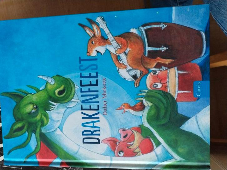 Esther Miskotte - Drakenfeest, Boeken, Prentenboeken en Plaatjesalbums, Zo goed als nieuw, Ophalen of Verzenden