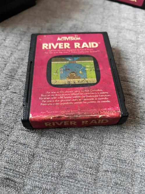 Atari 2600 River Raid, Spelcomputers en Games, Games | Atari, Zo goed als nieuw, Atari 2600, Vanaf 3 jaar, Ophalen of Verzenden
