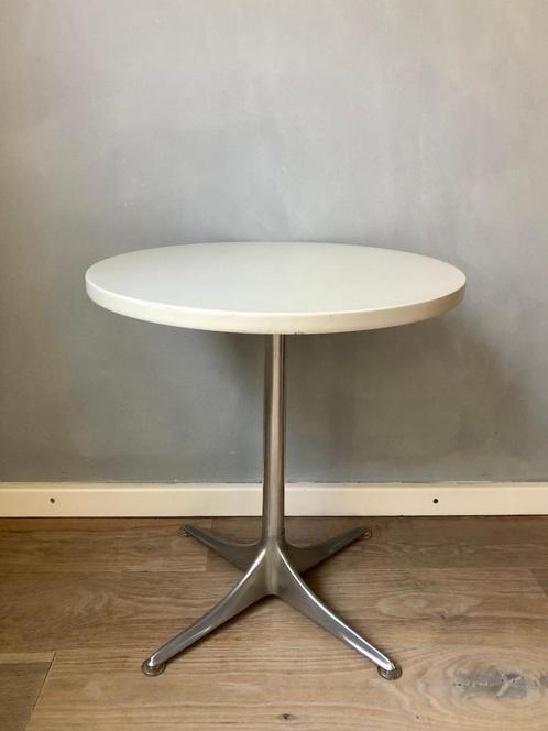 Horst Brüning Voor Cor, Mid-Century Bijzettafel, Salontafel, Huis en Inrichting, Tafels | Bijzettafels, Gebruikt, Rond, 45 tot 60 cm
