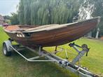 Houte sloepn 5.60 meter met schade, Watersport en Boten, Sloepen, Tot 10 pk, Binnenboordmotor, Ophalen of Verzenden, Zo goed als nieuw